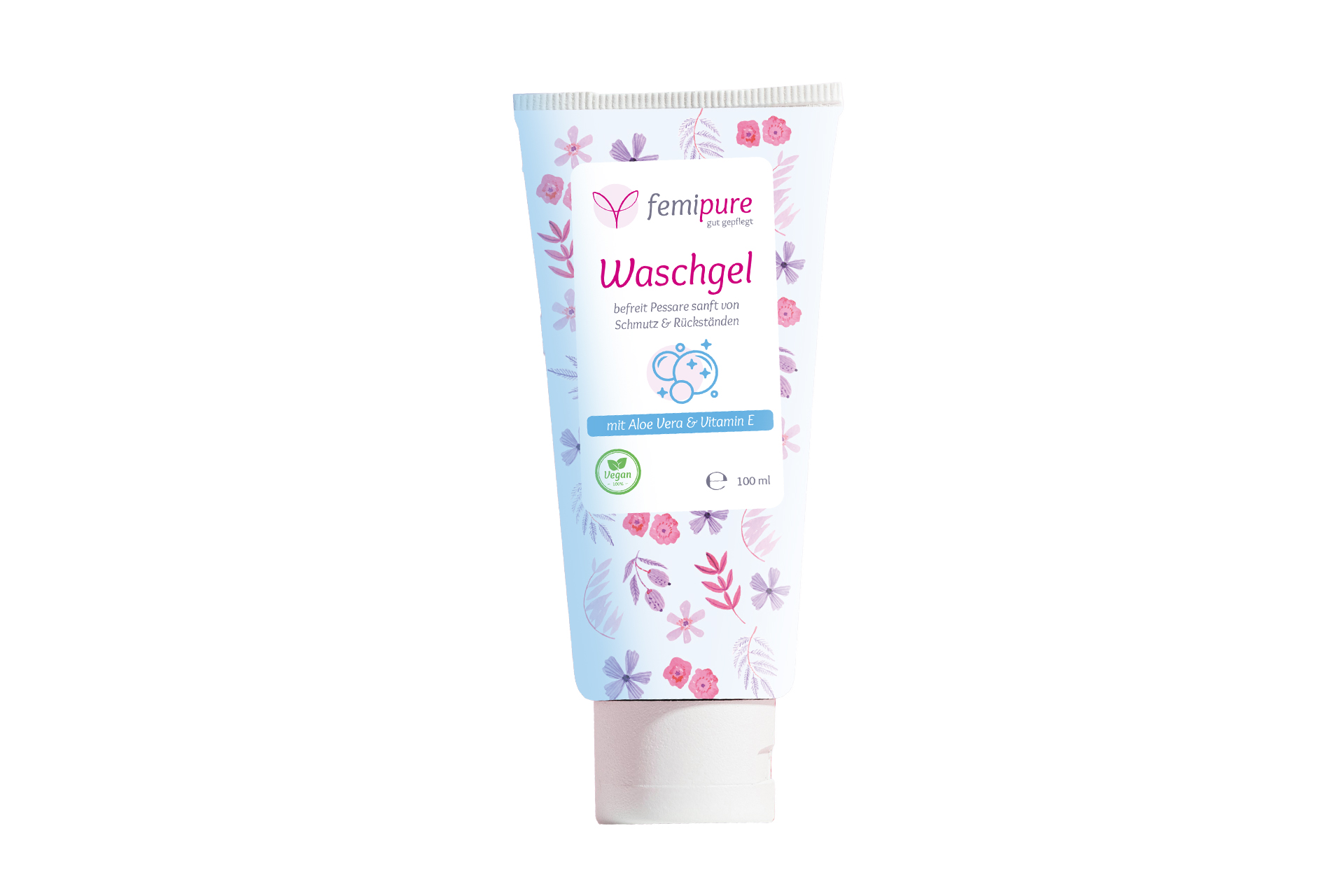 Waschgel von femipure zur Reinigung von Pessaren